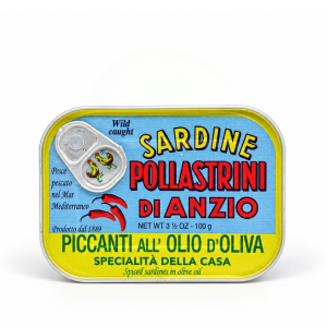 Sardine Piccanti all'Olio di Oliva - Pollastrini di Anzio