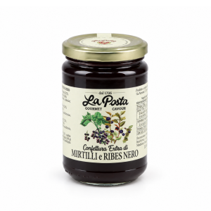 Confettura Extra di Mirtilli e Ribes Nero "La Posta"