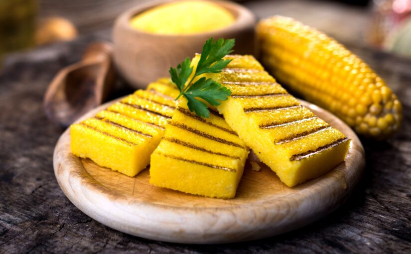 Crostini di Polenta Grigliati Rustici