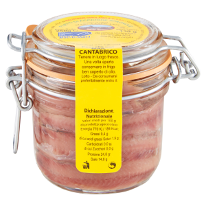 Filetti di acciughe spagnole &ndash; Balistreri Girolamo 250g